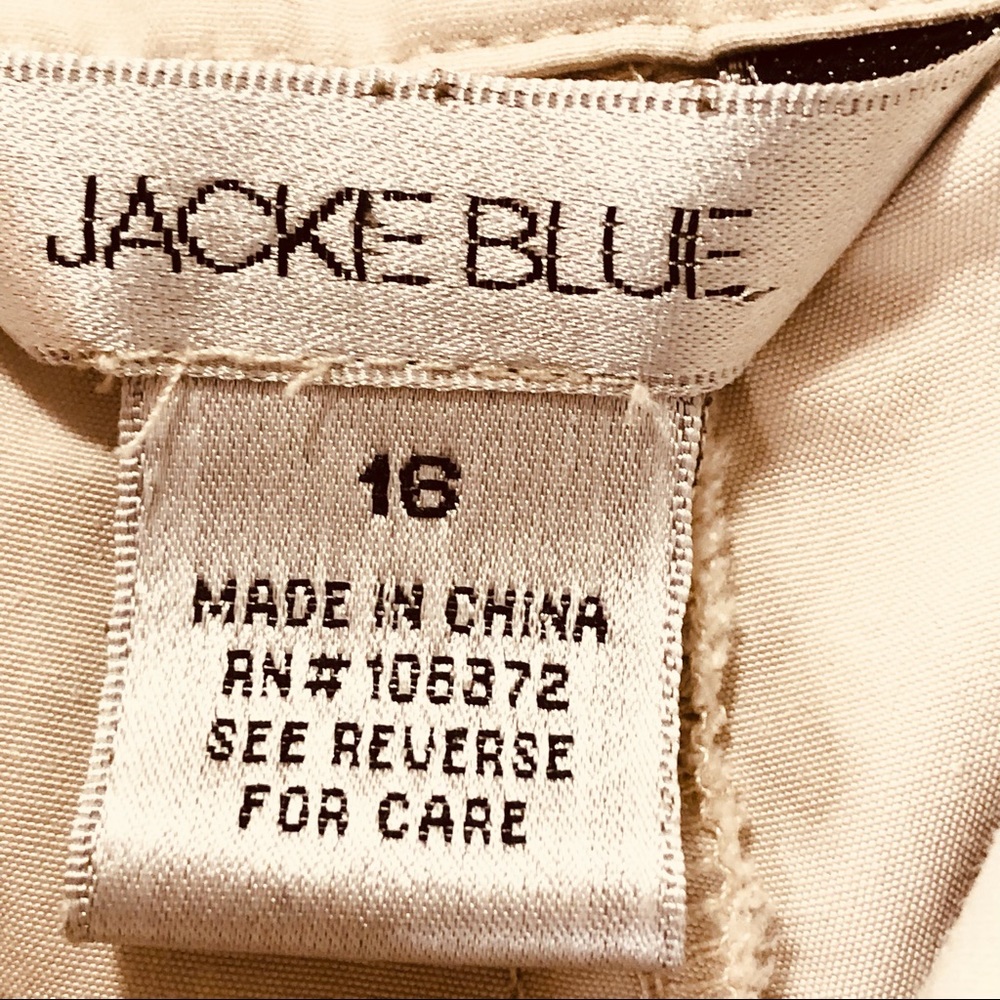 Jackie Blue  light khaki Cargo Pants - Picture 2 of 8